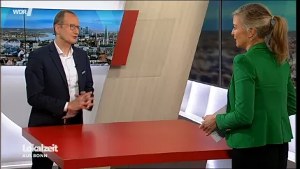 Jens Böcker in WDR Lokalzeit aus Bonn am 30. Januar 2023