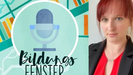 Agnes Filipiak im Podcast Bildungsfenster - Bühne