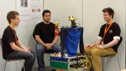 Johnny at RoboCup German Open 2009