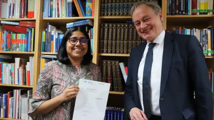 20230307 Teena Hassan Professorin Ernennung  (2)