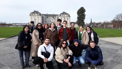 Brühl Gruppenfoto Orientation Week