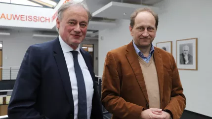 Hartmut Ihne und Alexander Graf Lambsdorff
