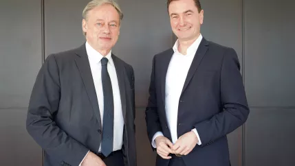 Hartmut Ihne und RP Thomas Wilk