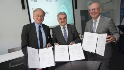 Kooperationsvereinbarung IM NRW Cybercampus 31052023 Foto: Andreas Baum/NiersMedia