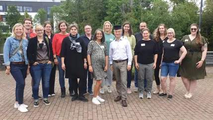Gruppenbild Alumnitreffen Naturwissenschaftliche Forensik am 1. Juli