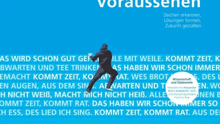 Titelbild des H-BRS Jahresbericht 2022 2023 Voraussehen