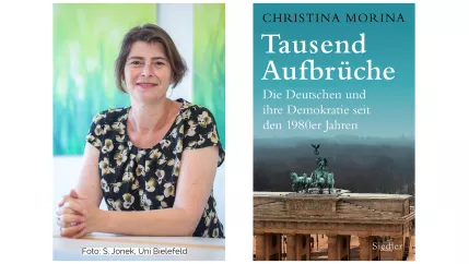 Zu Gast auf dem Sofa: Christina Morina, Cover "Tausend Aufbrüche"