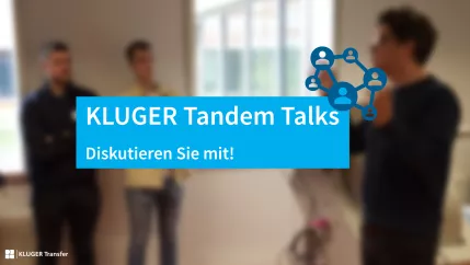 TANDEM Gesprächsreihe KLUGER Transfer Titelbild