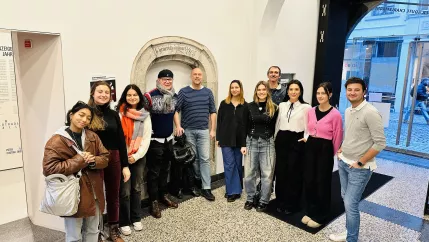 Haarkötter Exkursion Internationales Zeitungsmuseum Aachen IZM