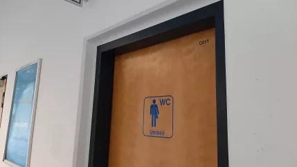 Unisex Toilette Campus Sankt Augustin 20240318_Foto Martin Schulz