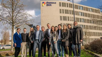 Gruppenbild Praxisprojekt Pronova BKK