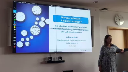 Vortrag der BAUA in Dortmund