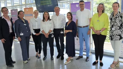 Delegation der NAW.NRW im Ministerium für Kultur und Wissenschaft des Landes NRW. Foto: MKW
