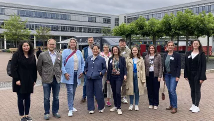 Gruppenfoto Nachhaltigkeitstreffen in Rheinbach. Foto: Christiane Flüter-Hoffmann