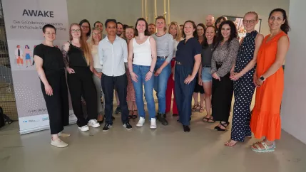 Abschlussveranstaltung AWAKE Start-up-Manufaktur