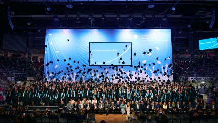 Hochschule Bonn-Rhein-Sieg - Absolventenfeier 2024 Foto Nathan Dreessen H-BRS