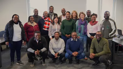 Workshop Bildung für Nachhaltige Entwicklung mit 17 afrikanischen Lehrenden