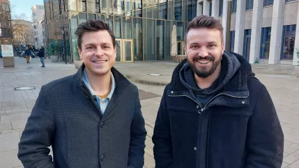 Gruender Marcus Haas und Paul Anduschus Koeln 20241202 Foto Juri Kuestenmacher 01