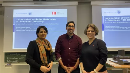 Sascha-Christopher Geschke Ringvorlesung Zwischenrufe zur Sozialpolitik - Armutsrisiken ethnischer Minderheiten