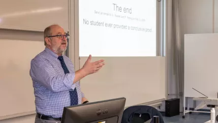 13.02.2025 Last Lecture von Prof. Dr. Erwin Prassler