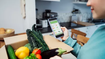 Symbolbild Forschungsprojekt NEON Digital App Gemüse Lieferung 