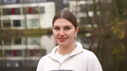 Tetiana Myska Studentin Gefluechtete News International Office 10022025