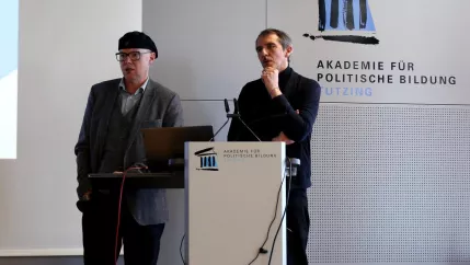 Hektor Haarkötter und Mario Anastasiadis Akademie für politische Bildung