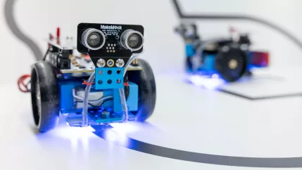 Robocup Junior: Rescue Line mit ORB-Roboter
