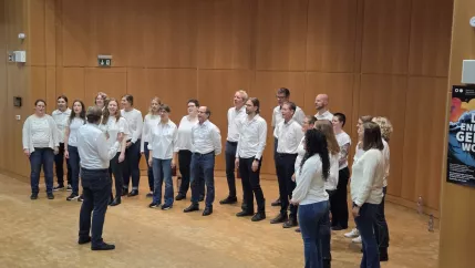 2025-10-07 Chor HörsaalEins Auftritt Konzert