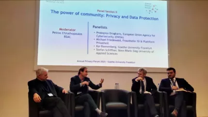 Fachgemeinschaften als Motor wissenschaftlicher Weiterentwicklung im Datenschutz – Prof. Stefan Schiffner (H-BRS) in Paneldiskussion auf dem Annual Privacy Forum 2025