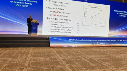 Prof. Dr. André Hinkenjann auf Einladung in China: Program Co Chair der ICXR 2025