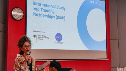 2025 Carolin Pohl (H-BRS) am International Day in der VGU