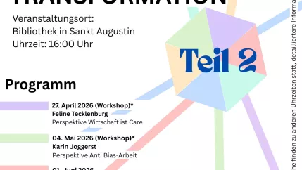 Plakat Facetten der Transformation Teil 2