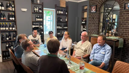 Gründerstammtisch Forgers & Founders in der Weinschmiede Siegburg 