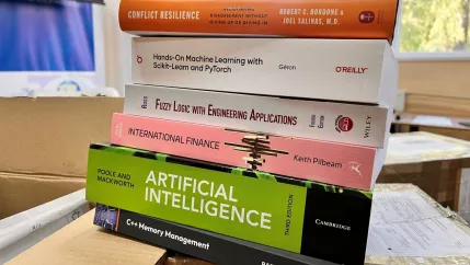 Bücher aus Ukraine-Spendenprojekt Books for Friends