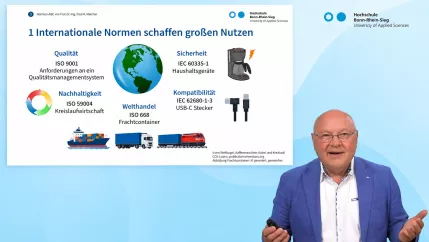 Internationale Normen schaffen Nutzen Paul Melcher Screenshot