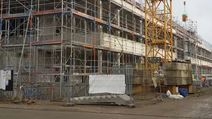 Bauen Baustelle H-BRS Gebäude (DE)