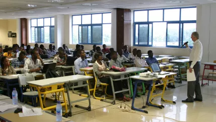 Studierende Cape Coast 20140531 Foto M. Flacke (DE)