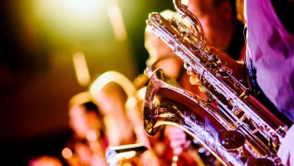 Saxophon Konzert Musik colourbox 4557882 (DE)