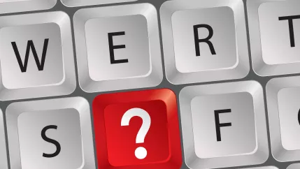 Tastatur mit Fragezeichen - Colourbox2581581.jpg (DE)