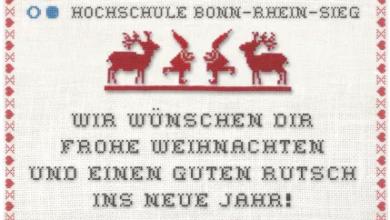 Stickerei I love H-BRS und Frohes Fest 2014 Daniel Kajan.jpg (DE)