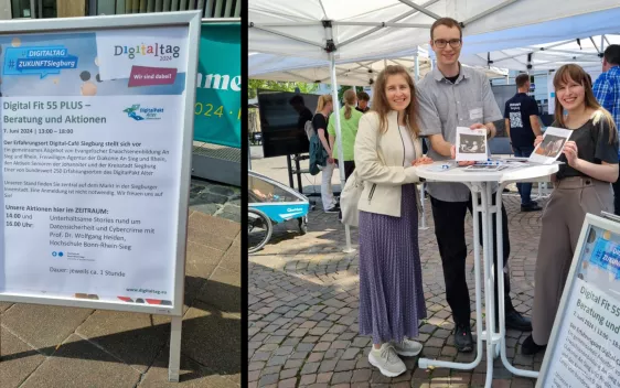 Digitaltag - Projekt CrossComITS präsentiert sich mit zwei Lesungen