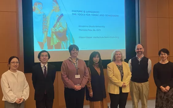 Eileen Küpper participates at conferences in Japan Foto Küpper