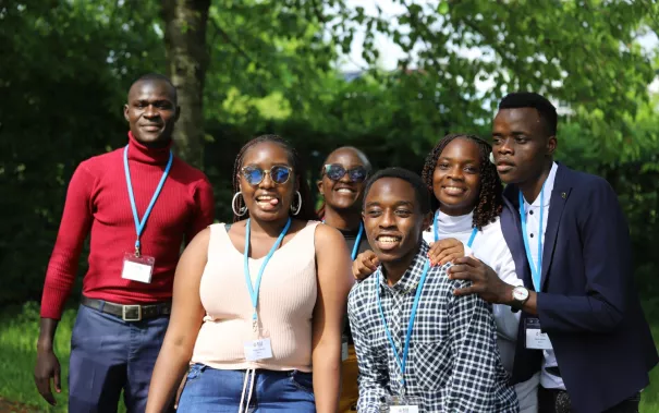 BIDA Summer School Begruessung Campusgarten StA 20230508 foto juri kuestenmacher 54.JPG