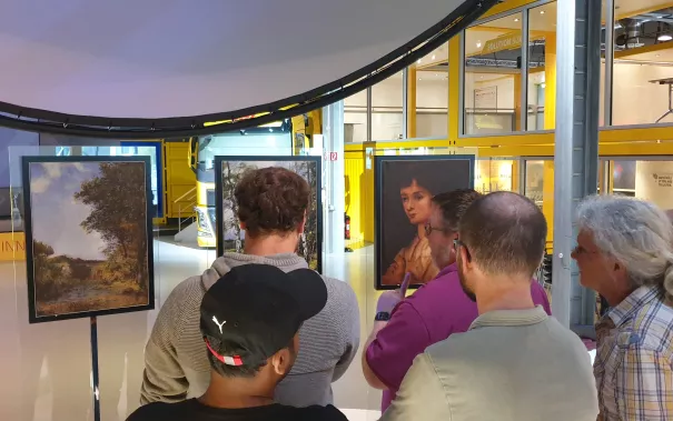 Alumni-Treffen DHL Innovation Center am 6.10.2023 Foto: Barbara Wieners-Horst