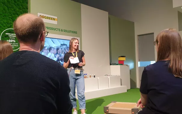 Alumni-Treffen DHL Innovation Center am 6.10.2023 Foto: Barbara Wieners-Horst am 6.10.2023 Foto: Barbara Wieners-Horst