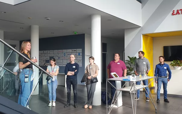 Alumni-Treffen DHL Innovation Center am 6.10.2023 Foto: Barbara Wieners-Horst