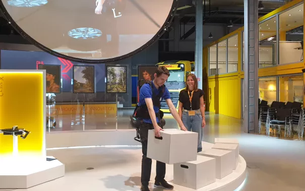 Alumni-Treffen DHL Innovation Center am 6.10.2023 Foto: Barbara Wieners-Horst