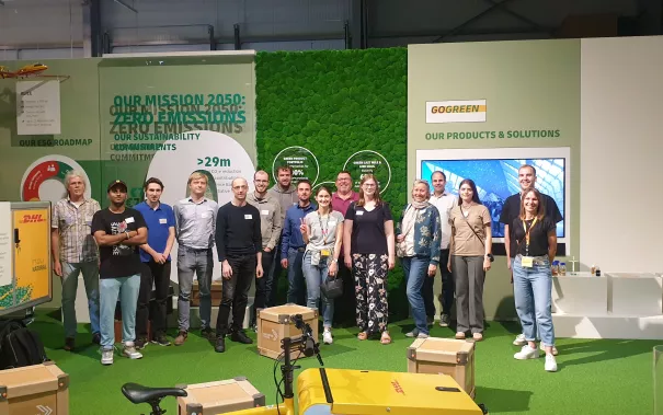 Alumni-Treffen DHL Innovation Center am 6.10.2023 Foto: Barbara Wieners-Horst