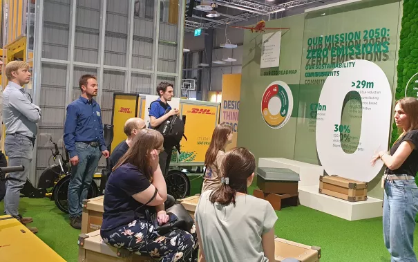 Alumni-Treffen DHL Innovation Center am 6.10.2023 Foto: Barbara Wieners-Horst